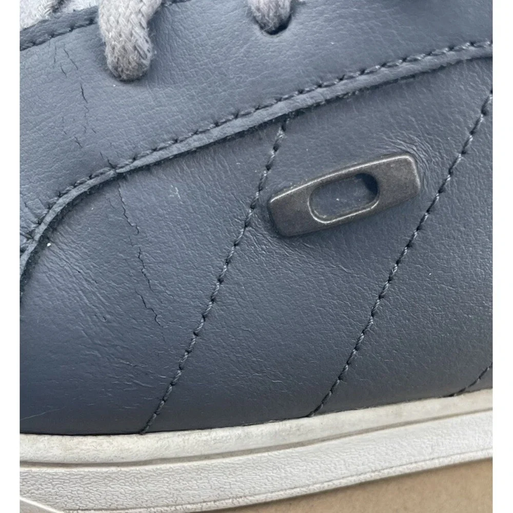 Oakley Southport High Top Sneakers Size 10 Charcoal Gray 13171-201‎ *See Pics
